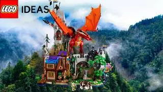LEGO Ideas Dungeons & Dragons: Red Dragons Tale #21348 | ZED Review