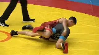 Wrestling / Ringen MDM 2025, Stendal, Freestyle, Jugend B, 57 kg, Bolich - Preuss, F 1+2