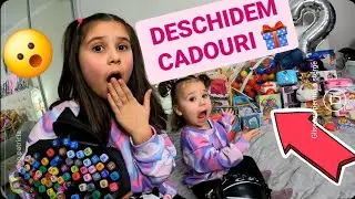 🎁Despachetam CADOURILE cu BEBELUȘUL de la ZIUA DE NAȘTERE a surioarei Alisa / Video copii