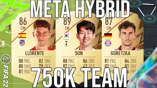 BEST META 750K HYBRID TEAM SQUAD BUILDER TO GET MORE WINS! - FIFA 22