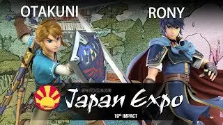 Otakuni (Link) vs Rony (Marth) - SSBU Demo - Japan Expo (Paris) 2018