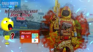Torneo ita 1v1(Unexpected end!) Sniper Call of duty Mobile(CODM) (Final)!