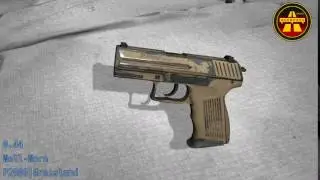 P2000 Grassland - Skin Wear Preview