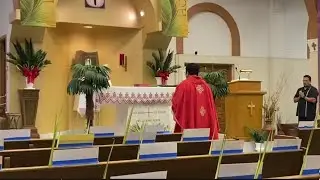 A unprecedented change in the Holy Week tradition