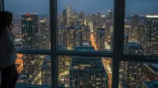 The City Exhales, I Stay Awake 🌃❄️ | Dark Lo-Fi Winter Night