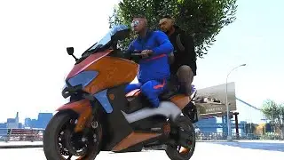 GTA 5 FRANCE - NOUVEAU T-MAX - NOUVELLE CIT&Eacute; ASIATIQUE A L'ACTION - STREETZER #27