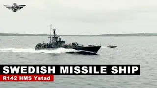 Gasturbine driven missile ship R142 HMS Ystad