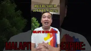 Refresher Course or Full Course: Paalala mula sa MARITIME INDUSTRY AUTHORITY