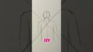 How to draw body from back perspective || Jmarron