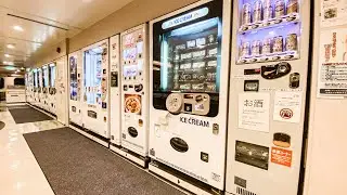 12 торговых автоматов ЯПОНИИ 18-часовой ночной паром ⛴ / Токусима - Токио