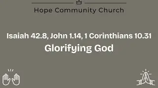 Glorifying God (1.11.2026)