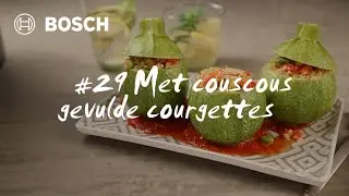 Bosch AutoCook recept: Met couscous gevulde courgettes