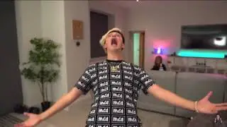 Morgz screams (pitch goes down with every scream)
