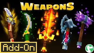 WEAPONS Add-On | Minecraft Marketplace | Showcase