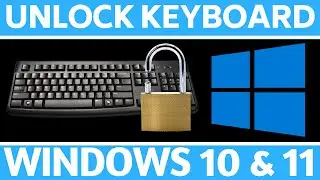 How to Unlock Keyboard on Windows PC & Laptop - 2024