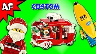 Custom Lego Santa's Van Life Christmas Three-Wheeler MOC Speed Build