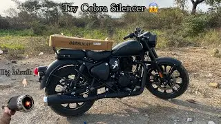 Stealth Black Classic 350 Try New Silman Silencer And Sound 😱