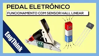 Pedal Gamer - Como funciona?  (Sensor de efeito Hall linear 49E)