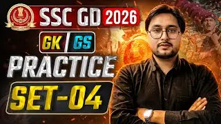 SSC GD Gk | GS Classes 2026 | SSCGD GK | GS Practice Set - 04 | SSC GD GS 2026  | GS By Naveen Sir