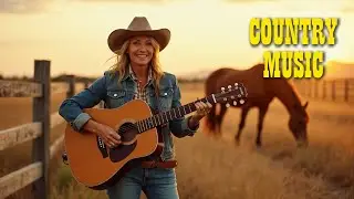 Relaxing Country Music &ndash; Peaceful Western Guitar in Texas Sunset | Cowboy Acoustic Songs for Chill