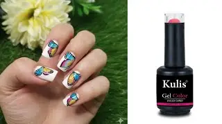 Beautiful Butterfly Nail Art Tutorial Step by Step 