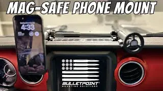 Upgrade Your BulletPoint Phone Mount to MagSafe on Jeep Wrangler JL & Gladiator &ndash; Easy Guide!