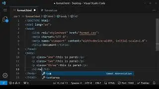 Text Formatting in CSS