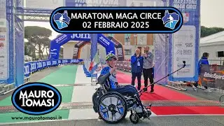 Mauro Tomasi alla Maratona Maga Circe 02/02/2025