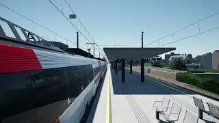 Train Sim World 4: Vorarlberg: Leaving Lauterach Station