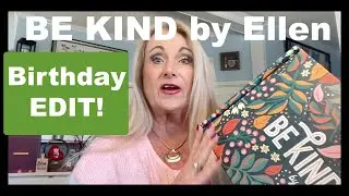 BE KIND Birthday Celebration Box / $170 VALUE FOR $26! / WAS IT WORTH IT? #ellendegeneres w/giveaway