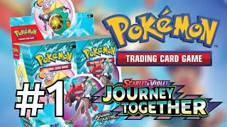 Journey Together Enhanced Booster Box Opening #1 | Pokemon TCG