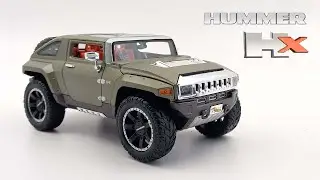 MAISTO 1/18 HUMMER Hx concept - UNBOXING & REVIEW