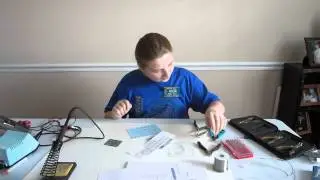 Kaitlyn KS3P builds a Small Wonder Labs Rockmite 20 Video 3