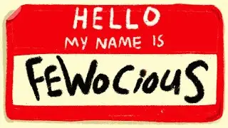Where the name FEWOCiOUS came from. ART ART ART podcast