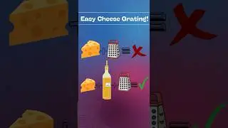 🧀 Cheese Grating Hack ✨#lifehacks #shorts #viralshorts