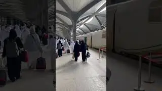 Makkah to Medina Train #trending #subscribe #viral #foryou #fyp #youtubeshorts #saudiarabia #bullet