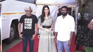 Vijay Sethupathi Katrina Kaif look dapper at promotion of Merry Christmas with Sriram Raghavan