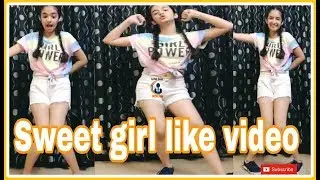 sweet girl like dance video | like videos | by-ArM fun