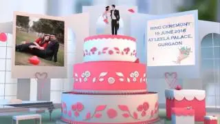 Wedding Invitation Video : Ornate VTSD004