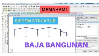 Tutorial Staad.Pro #2: SISTEM STRUKTUR RANGKA BAJA BANGUNAN-GEROBAK SIPIL