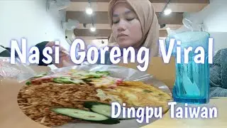 Kuliner || Nasi Goreng Viral || Warung Ndeso Indah ||Dingpu || Taiwan || @tinaarkhan3322