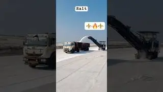 Kutch Salt #truck #loading #salt #mining #production #yt #viral #shorts
