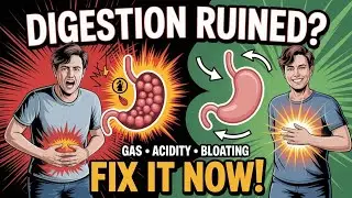 Digestion Problems Cure Naturally | Fix Gas, Acidity & Bloating with Powerful Acupressure