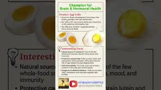 🍳Egg Yolk Power: What Makes It a Superfood?🥚🧠🫀👁