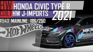 Hot Wheels 2018 Honda Civic Type R HW J‑Imports [2021]