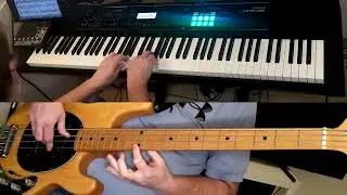 Led Zeppelin - All My Love, 1979 (Bass and Keyboards Cover)