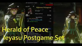Nioh 3 Herald of Peace Full Ieyasu Armor Set Bonuses Postgame Unlock Double Guardian Spirit Buffs