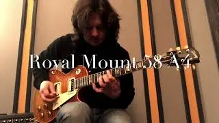 Gibson Burstbucker 1 and 2 vs. Royal Mount 58 PAF pickups humbucker replica
