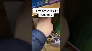 Thrift store LEGO hunting&hellip; #lego #thrifting #shorts