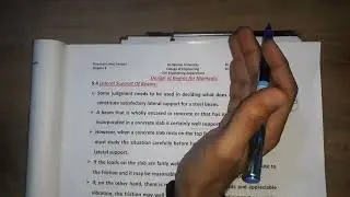 المنشأت الحديدية كورس ثاني تصميم beam lateral support of the beam
